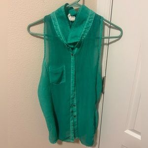 Short sleeve button up shirt